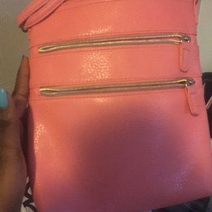 A pink purse